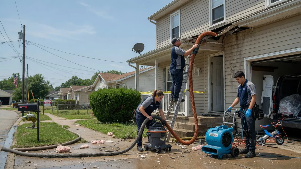 Water Damage Restoration in New England, ND near me